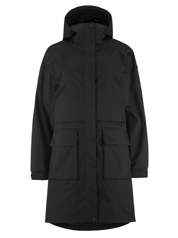 Urban Parka W - Black - Front