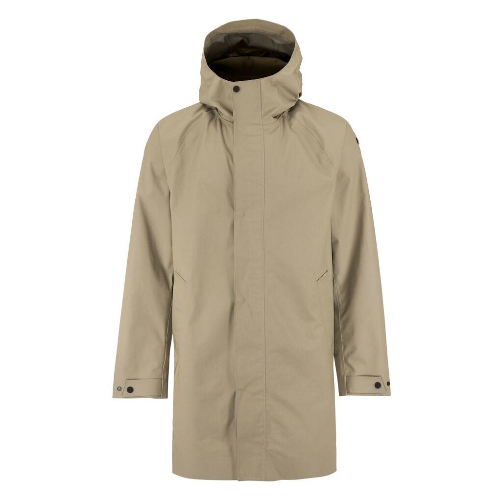 Urban Shell Coat Uni - Taupe - Front
