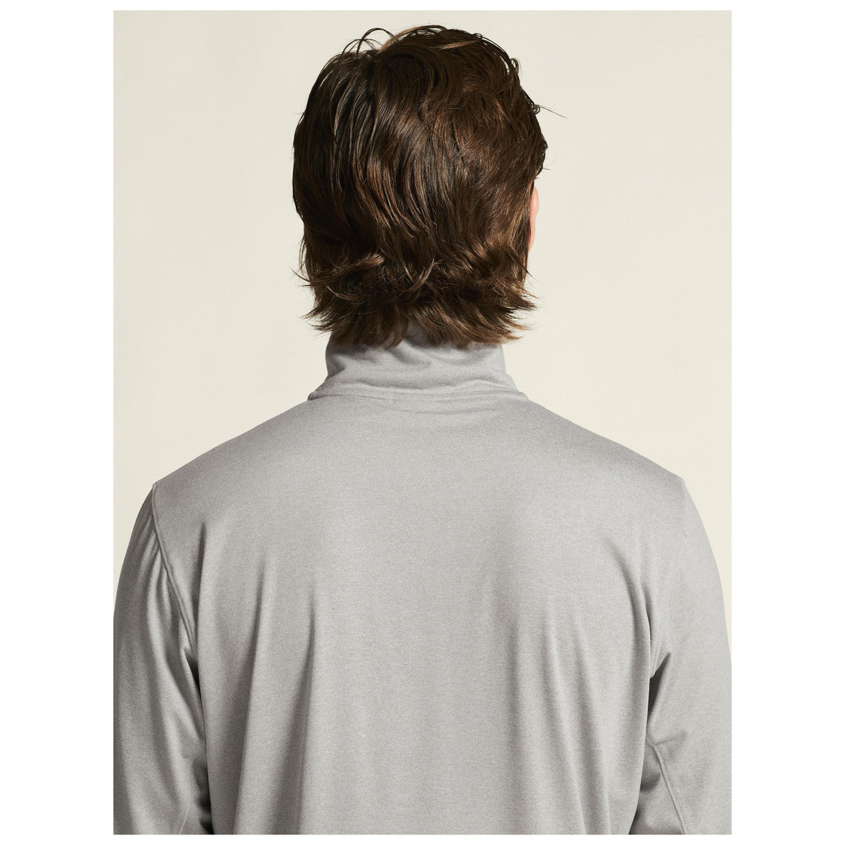 Flow Hz Ls M - Grey Melange - Closeup 7