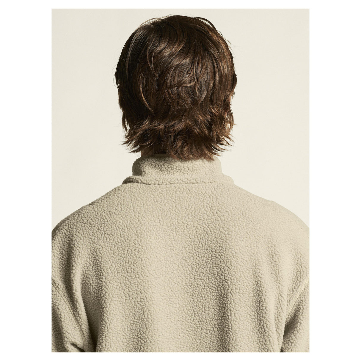 Join Pile Fleece Hz M - Beige - Closeup 7
