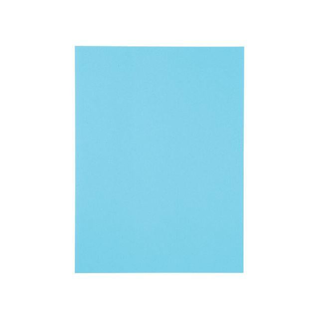 Folder LYRECO A4 1 flap 250g blue 100/pc