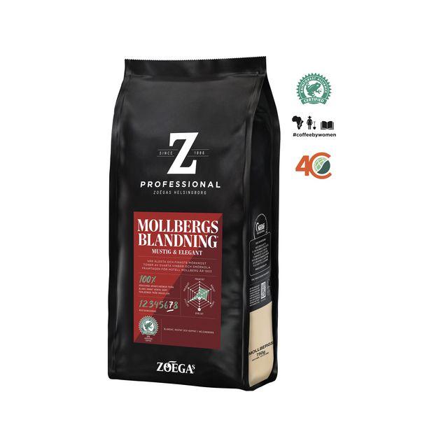 Coffee ZOÉGAS Beans Mollbergs 750g