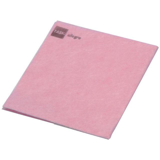Cleaning cloth Allegro light red 100/pack