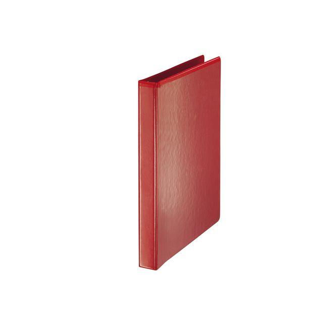 Ring binder A4 ring: 29mm PP pocket red
