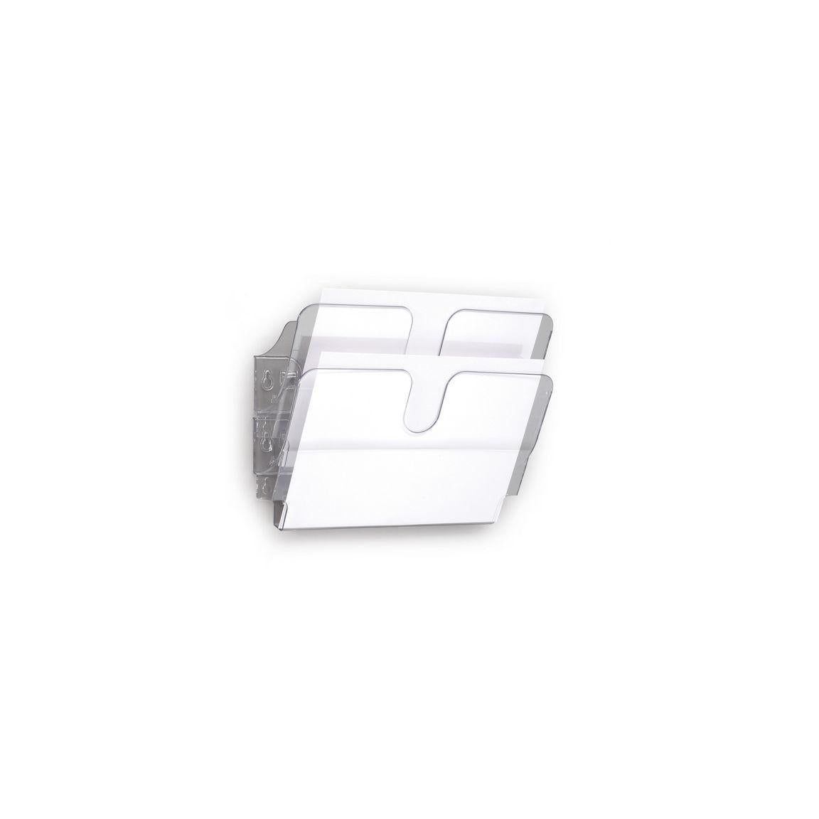 Form tray FlexiPlus A4L 2-compartment clear