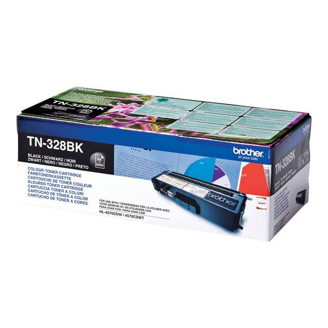 Toner BROTHER TN328BK 6K black