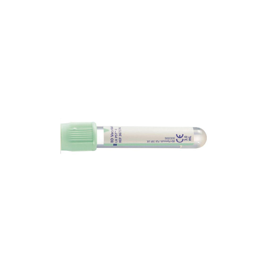 Hemogard tube mintg Lihep+gel 5/3ml100/pack