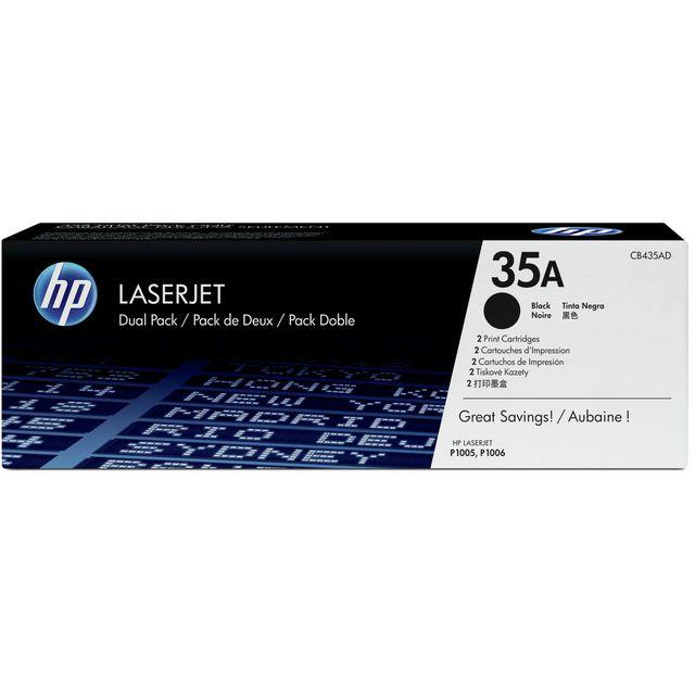 Toner HP CB435AD 35A 3K black 2/pack