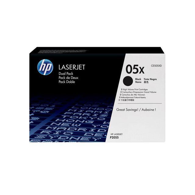 Toner HP CE505XD 05X 13K black 2/pack