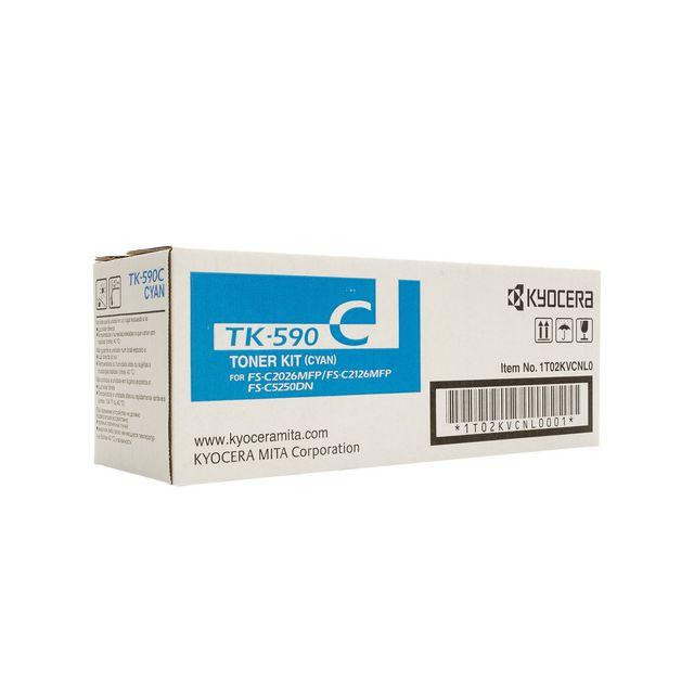 Toner KYOCERA TK-590C 5K cyan