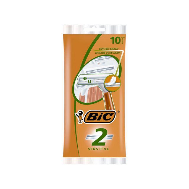Razor BIC Sensitive 2-blade 10/pc