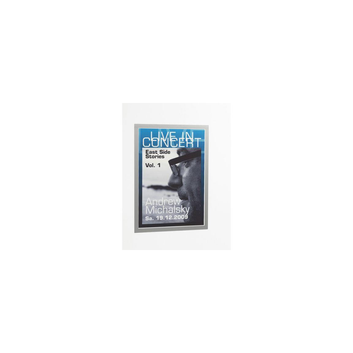 Magnetic frame DURAFRAME A3 silver 2/pc