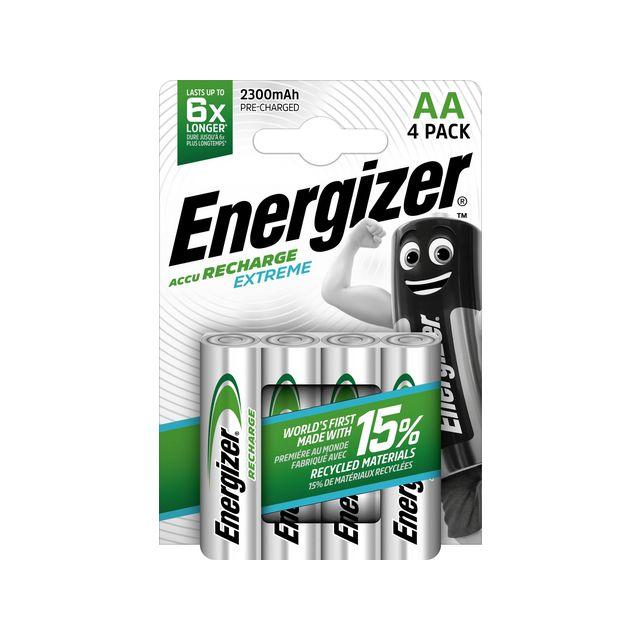 Battery Rechargeable ENERGIZER AA Extr. 4/pc