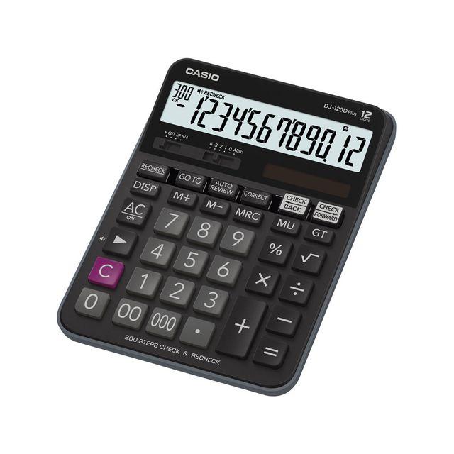 Desk calculator CASIO DJ-120D Plus black