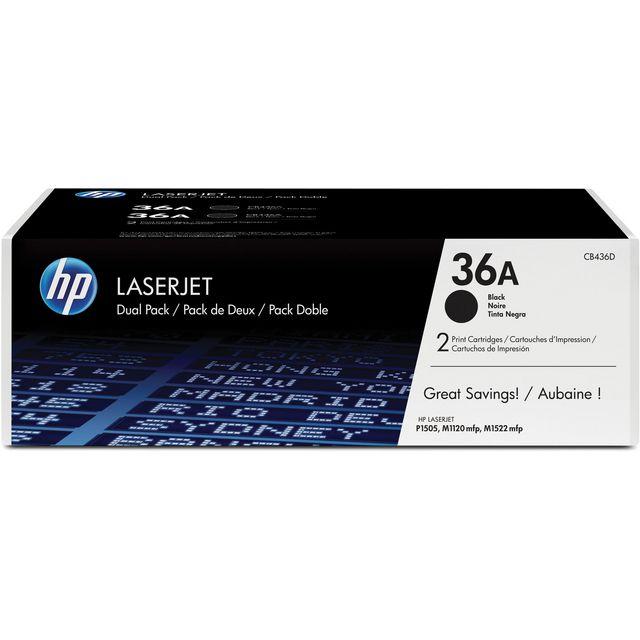 Toner HP CB436AD 36A 4K black 2/pack