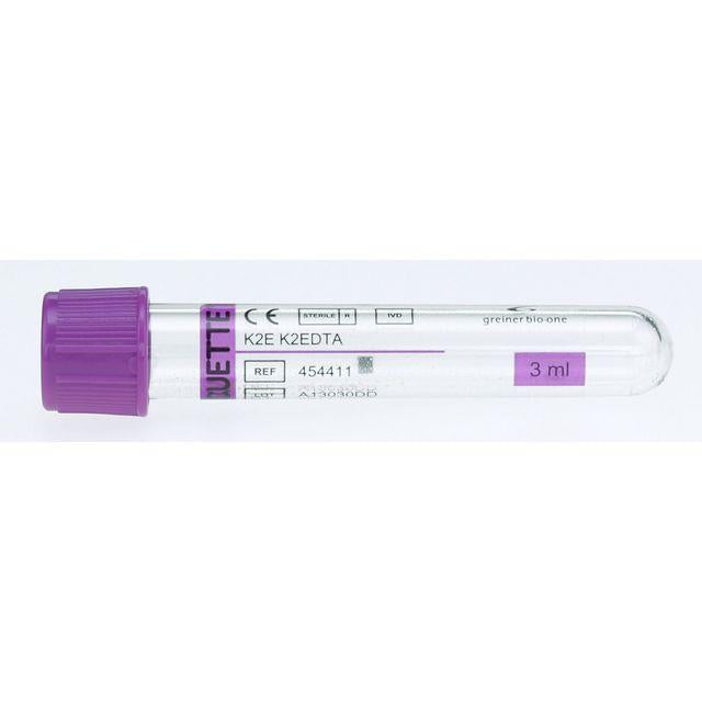 Test tube VACUETTE EDTA K2 5/3ml 50/pack