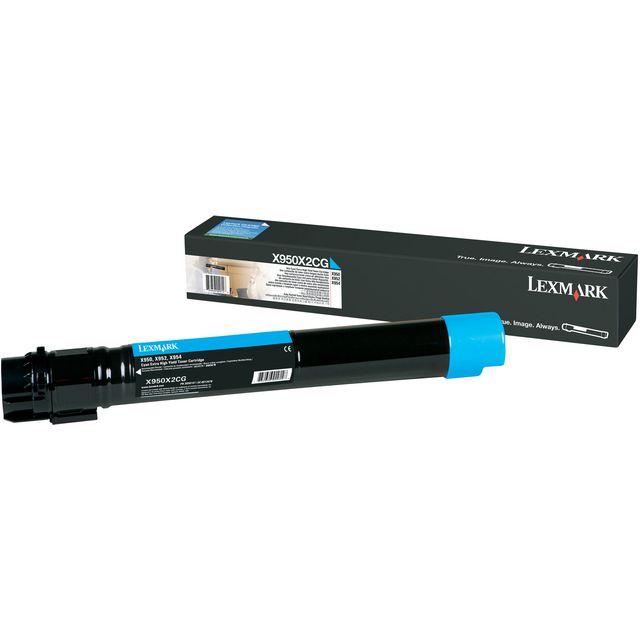 Toner LEXMARK X950X2CG 22K cyan