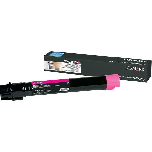 Toner LEXMARK X950X2MG 22K magenta