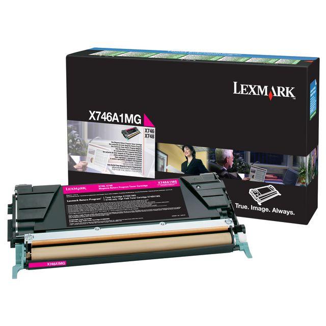 Toner LEXMARK X746A1MG 7K magenta