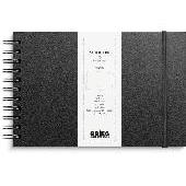 Sketchpad GRIEG A5 landscape 150g black