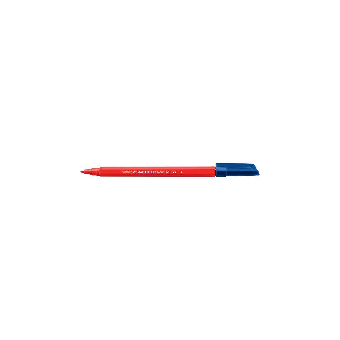 Fibre pen STAEDTLER 326 1mm red