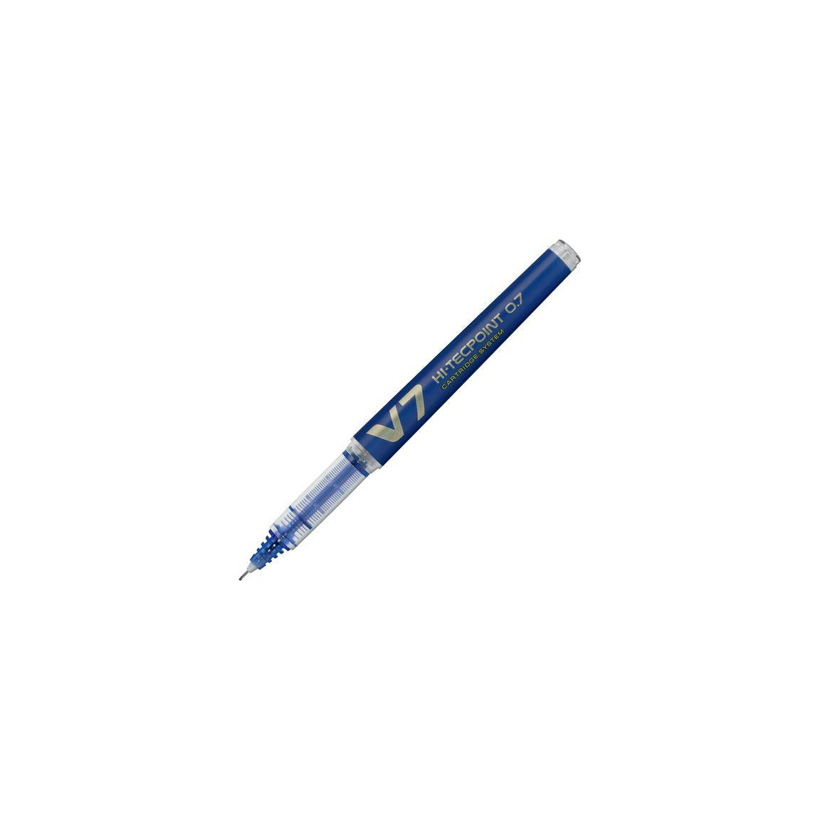 Ink ballpoint pen PILOT Hi-Tec V7 blue