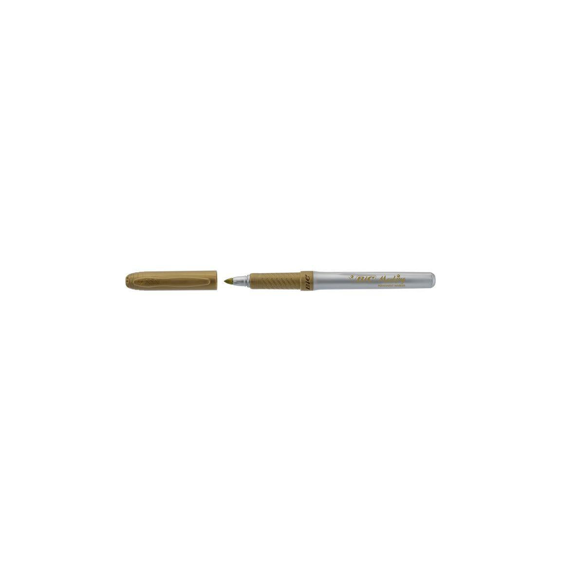 Labelling pen BIC gold+silver 1 of each/pack
