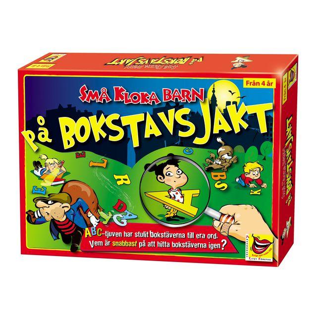 Wise children on a letter hunt from 4 years