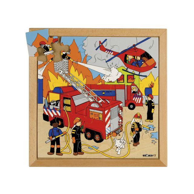 Rampus fire brigade 34x34cm