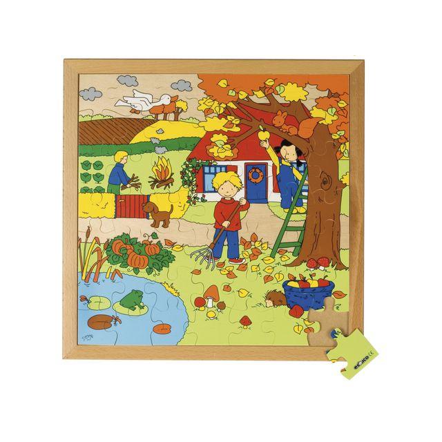Ramp puzzle autumn 40x40cm