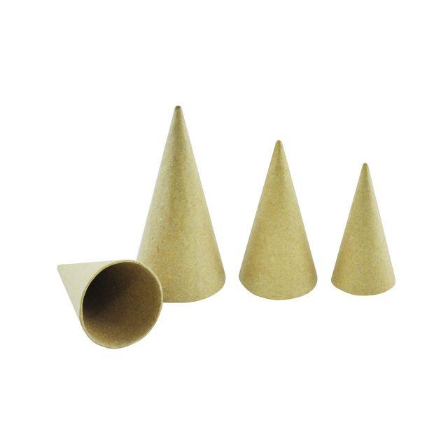 Cardboard cones 8, 10, 12 cm 30/pack