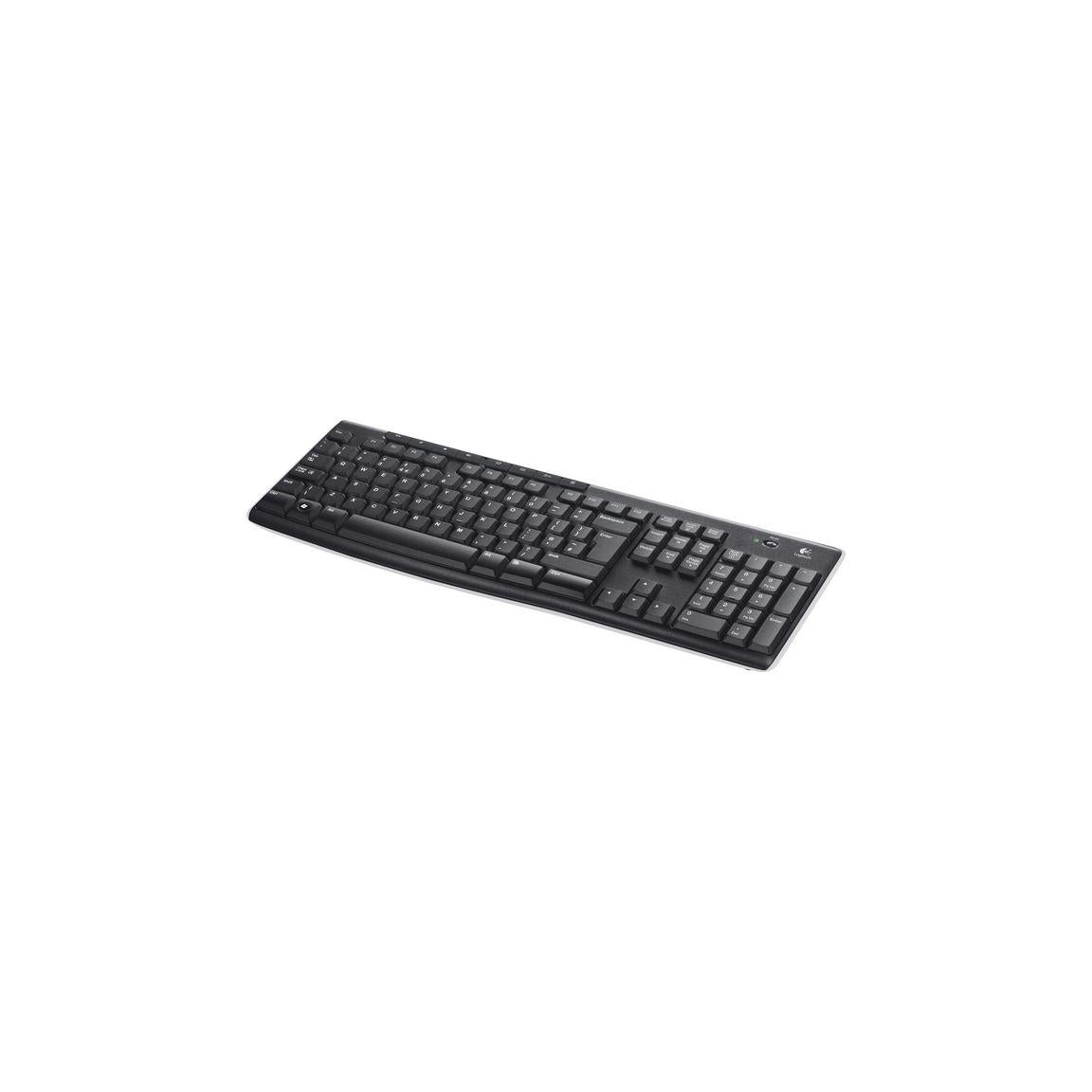 Keyboard LOGITECH K270 wireless black