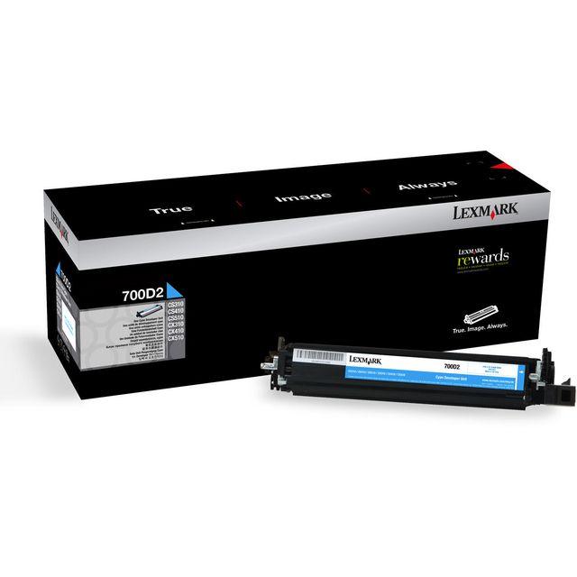 Developer LEXMARK 70C0D20 700D2 40K cyan