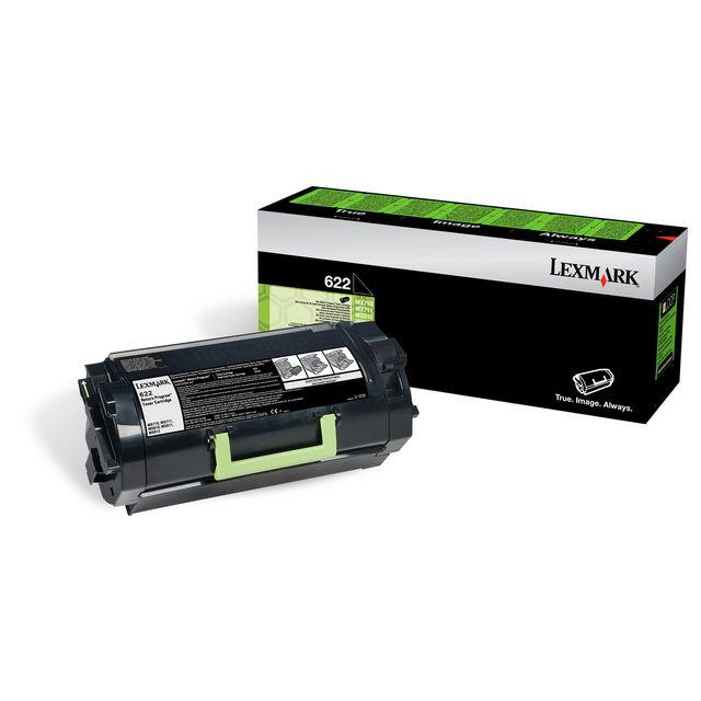 Toner LEXMARK 62D2000 622H 6K black