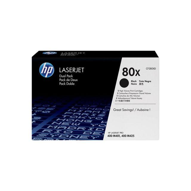 Toner HP CF280XD 80X 13.8K black 2/pack