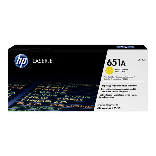 Toner HP CE342A 651A 16K yellow