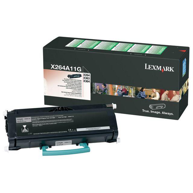 Toner LEXMARK X264A11G 3,5K black