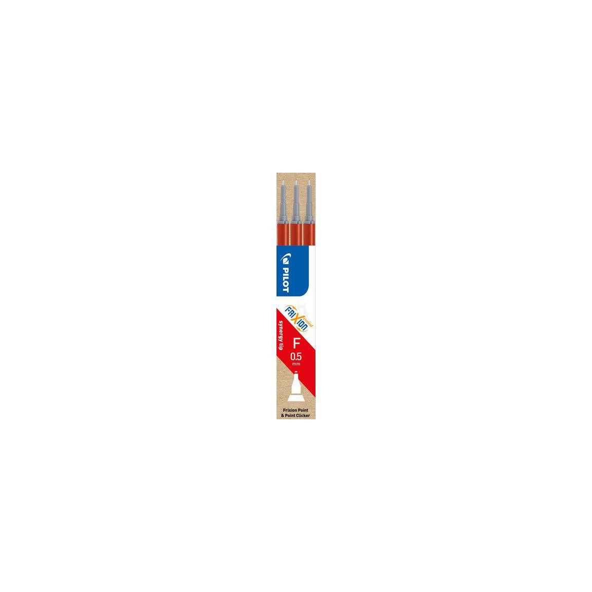 Refill PILOT Frixion Syner 0,5 red 3/pack