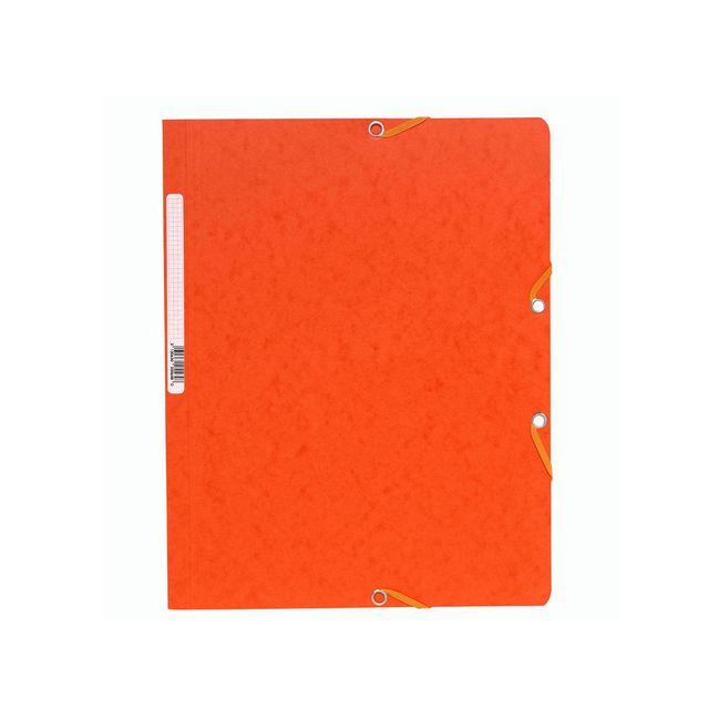 Rubber band folder u.kl. EXACOMPTA A4 orange