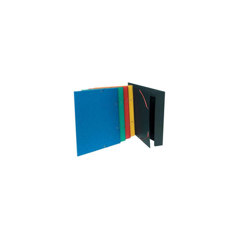 Rubber band folder 3 flap A3 600g black