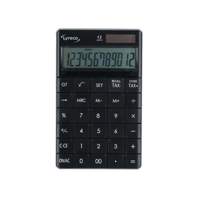 Desk calculator LYRECO 1589 12 digits sva