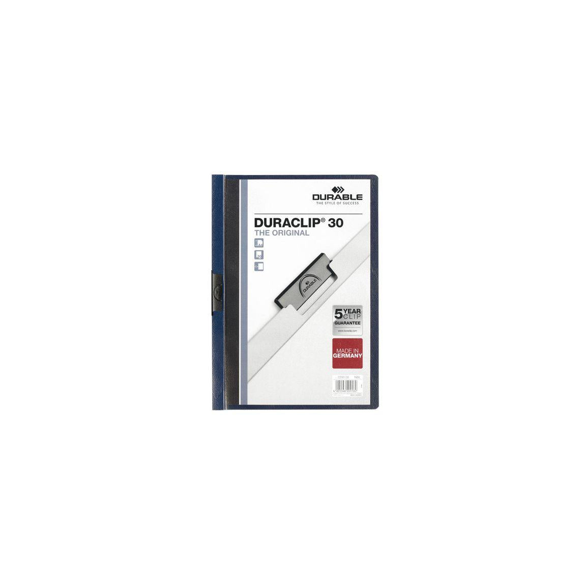Clipboard Duraclip 2200 A4 3mm w.blue