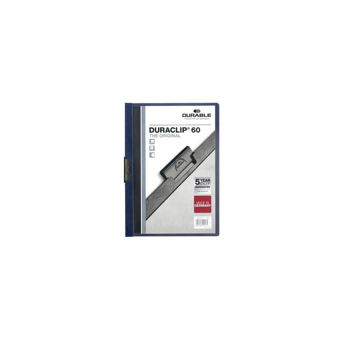 Clipboard Duraclip 2209 A4 6mm midnight blue