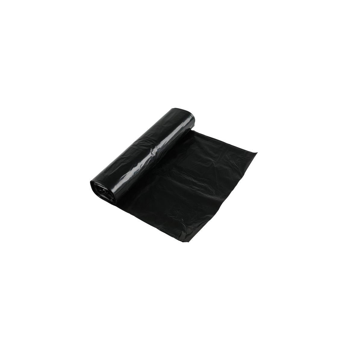 Plastic bag POLYBLUE 160L 60my black 10/rl