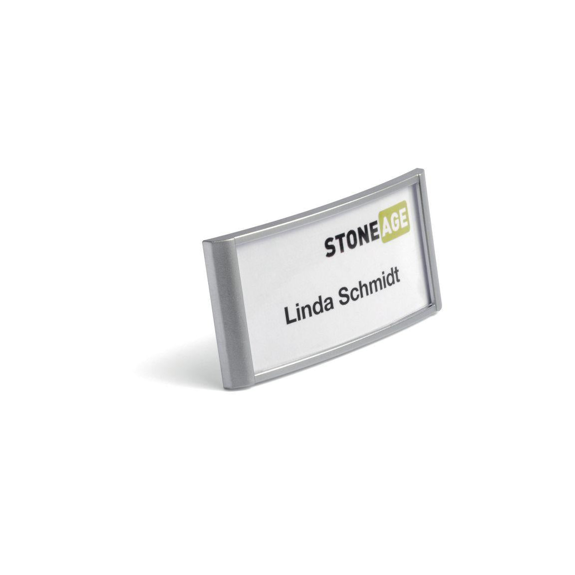 Name badge DURABLE magnet 74x34mm10/pc