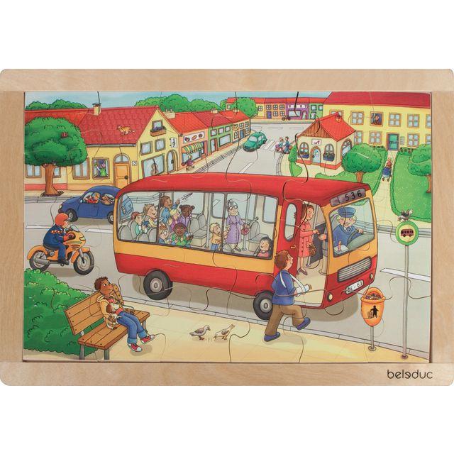 Ramp puzzle city 28 x 40 cm