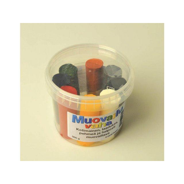 Modelling beeswax 500g 8 colours