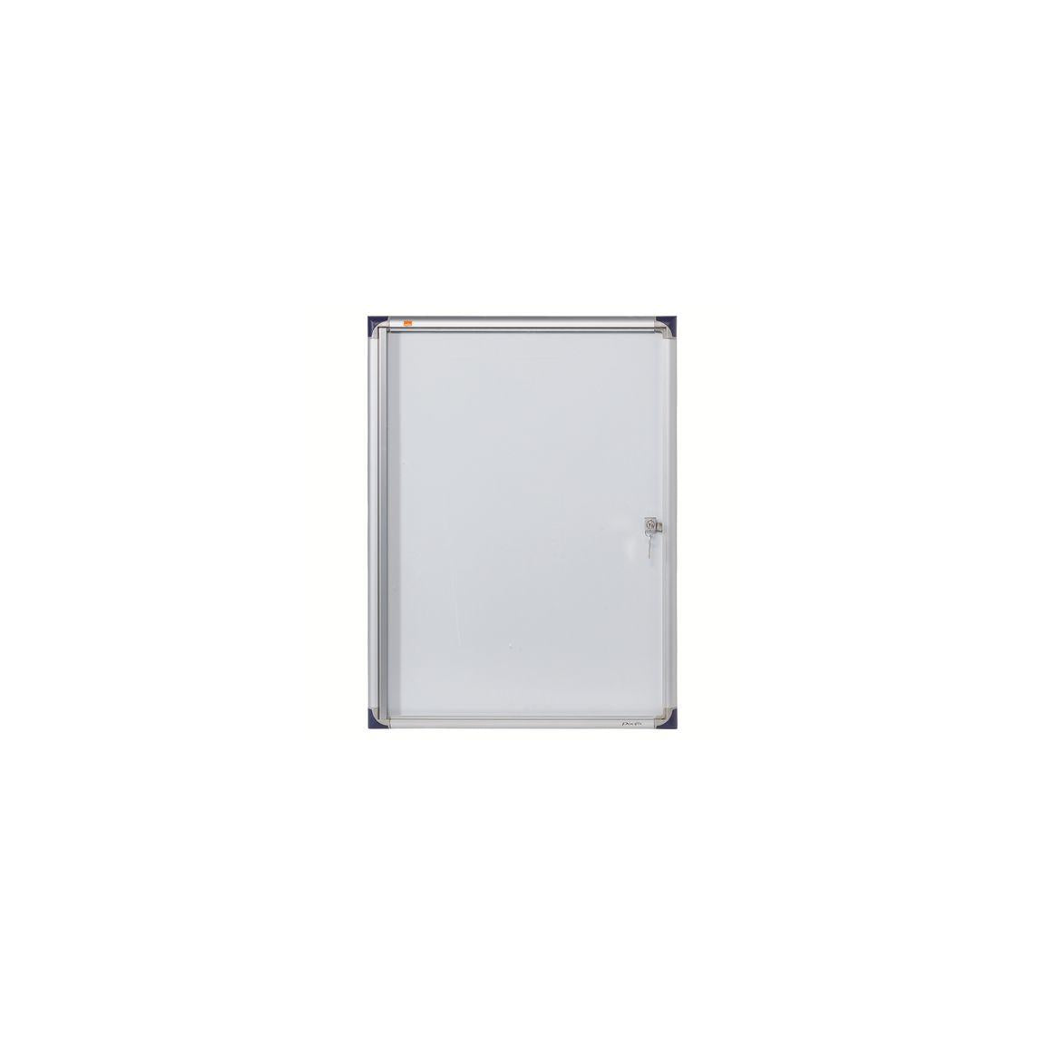 Glass cabinet NOBO extra thin magnetic 4xA4