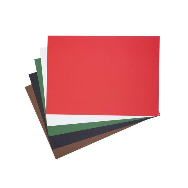 Cardboard seasonal pack Christmas A2 50/pack