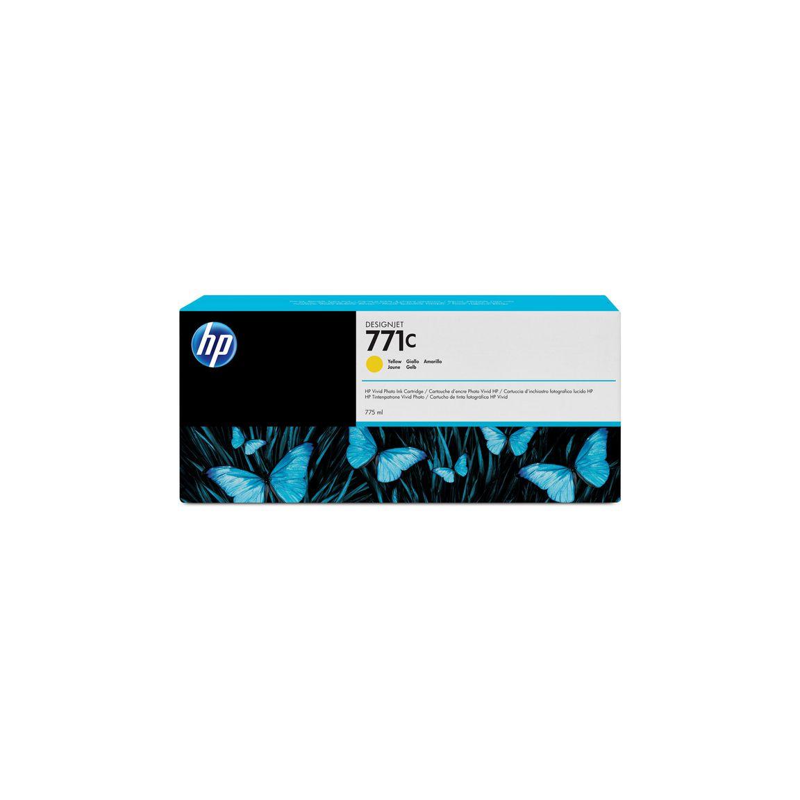 Ink cartridge HP B6Y10A 771C yellow